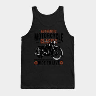 Ride To Live Tank Top